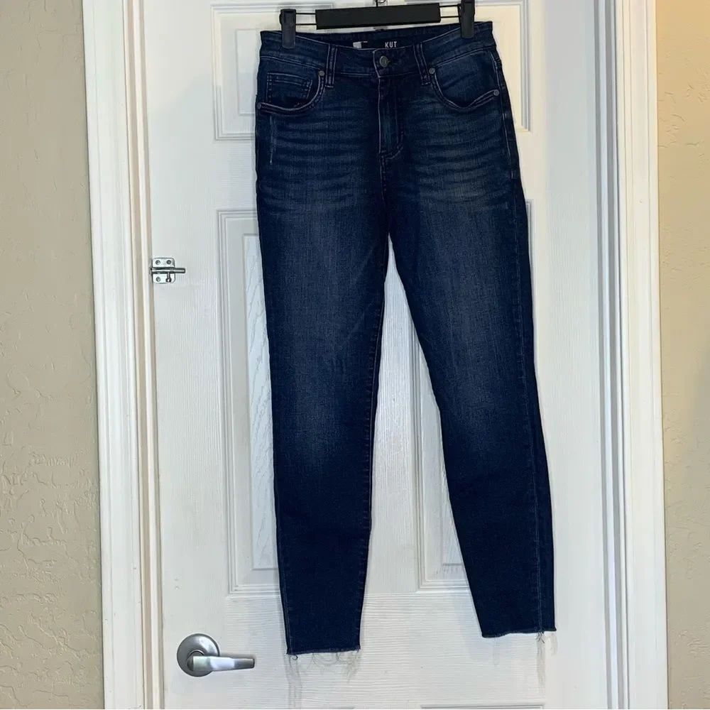 Kut from the Kloth Connie High Rise Ankle Skinny Jeans Size 4